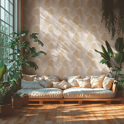 Livingwalls Metropolitan Stories Hot Spots Aria - Monte Palace Modern Creme - 10,05 m x 0,53 m