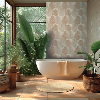 Livingwalls Metropolitan Stories Hot Spots Aria - Monte Palace Modern Creme - 10,05 m x 0,53 m