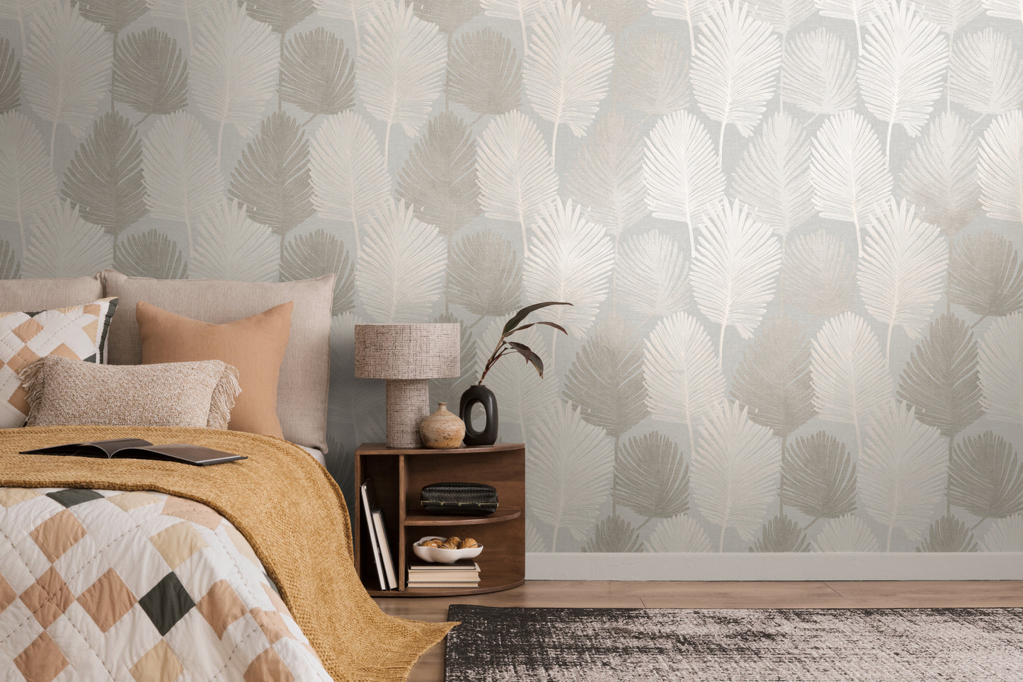 Livingwalls Metropolitan Stories Hot Spots Aria - Monte Palace Modern Grau - 10,05 m x 0,53 m