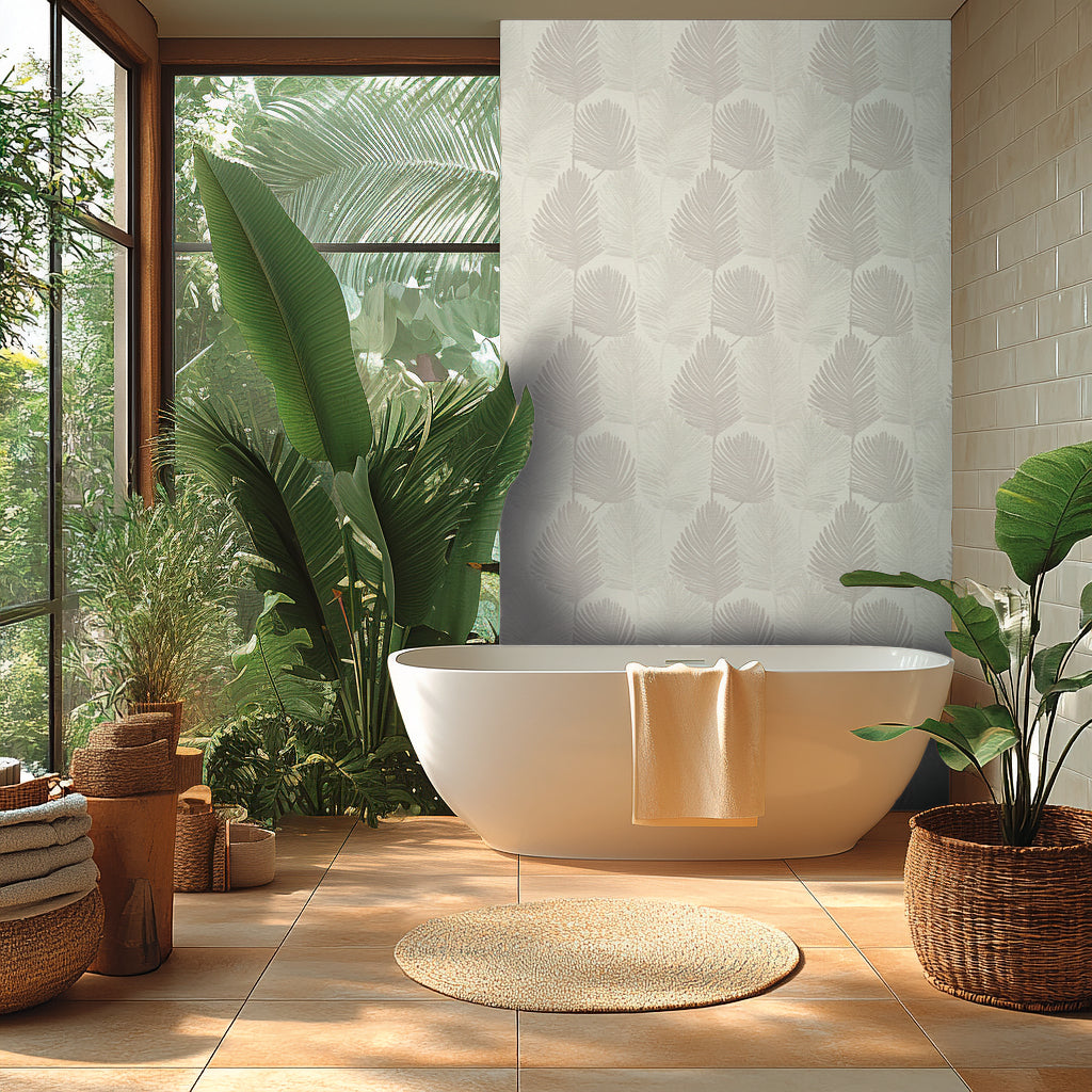 Livingwalls Metropolitan Stories Hot Spots Aria - Monte Palace Modern Weiß - 10,05 m x 0,53 m
