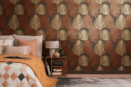 Livingwalls Metropolitan Stories Hot Spots Aria - Monte Palace Modern Braun Rot - 10,05 m x 0,53 m