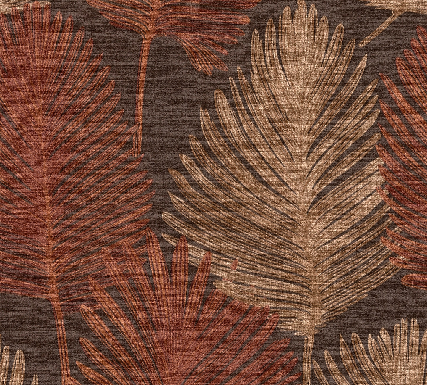 Livingwalls Metropolitan Stories Hot Spots Aria - Monte Palace Modern Braun Rot - 10,05 m x 0,53 m