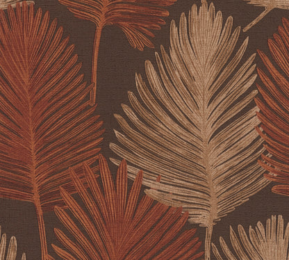 Livingwalls Metropolitan Stories Hot Spots Aria - Monte Palace Modern Braun Rot - 10,05 m x 0,53 m