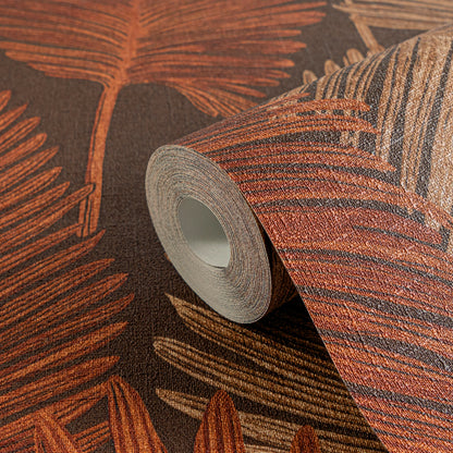 Livingwalls Metropolitan Stories Hot Spots Aria - Monte Palace Modern Braun Rot - 10,05 m x 0,53 m