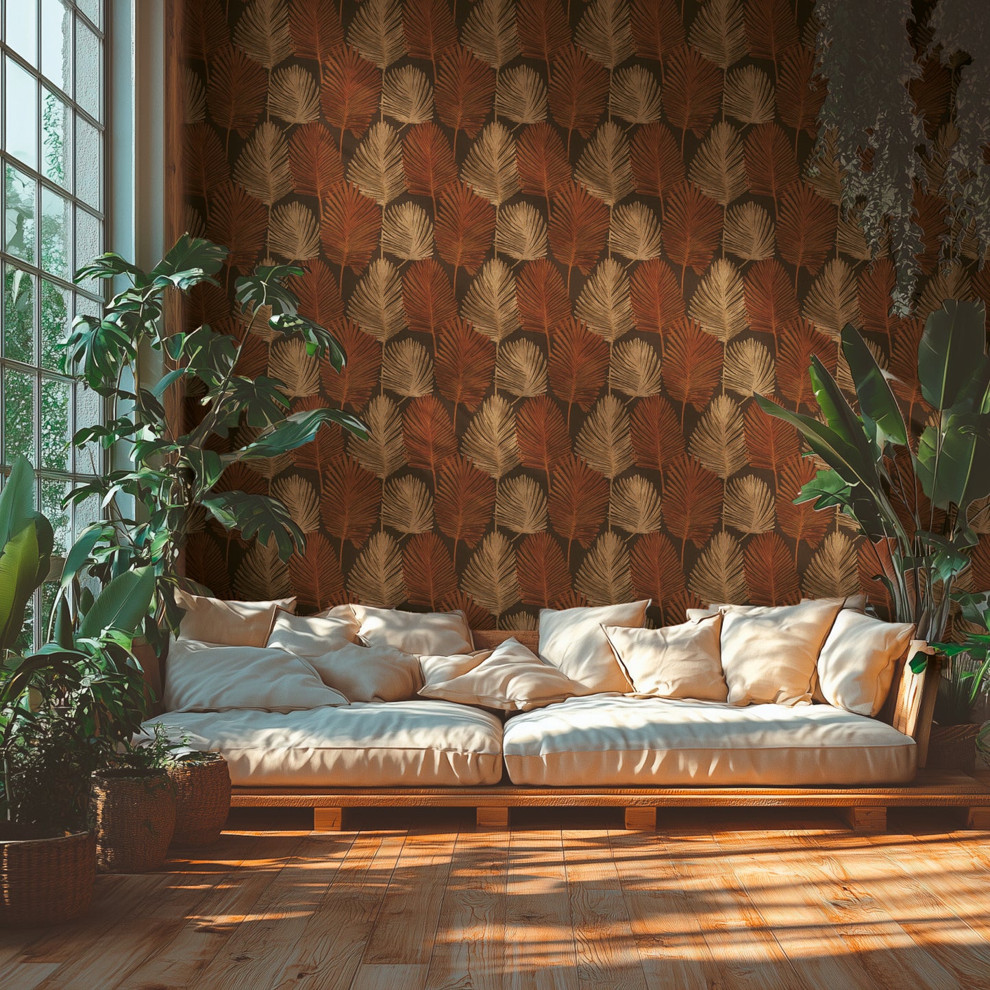 Livingwalls Metropolitan Stories Hot Spots Aria - Monte Palace Modern Braun Rot - 10,05 m x 0,53 m