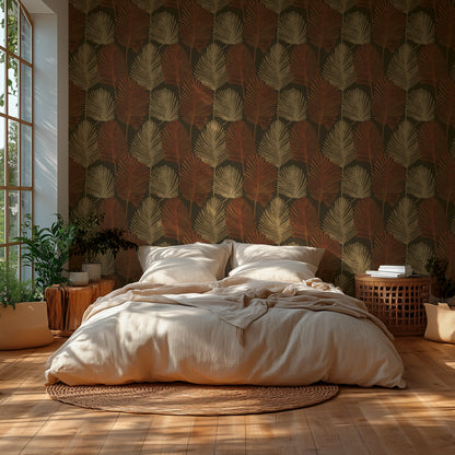 Livingwalls Metropolitan Stories Hot Spots Aria - Monte Palace Modern Braun Rot - 10,05 m x 0,53 m