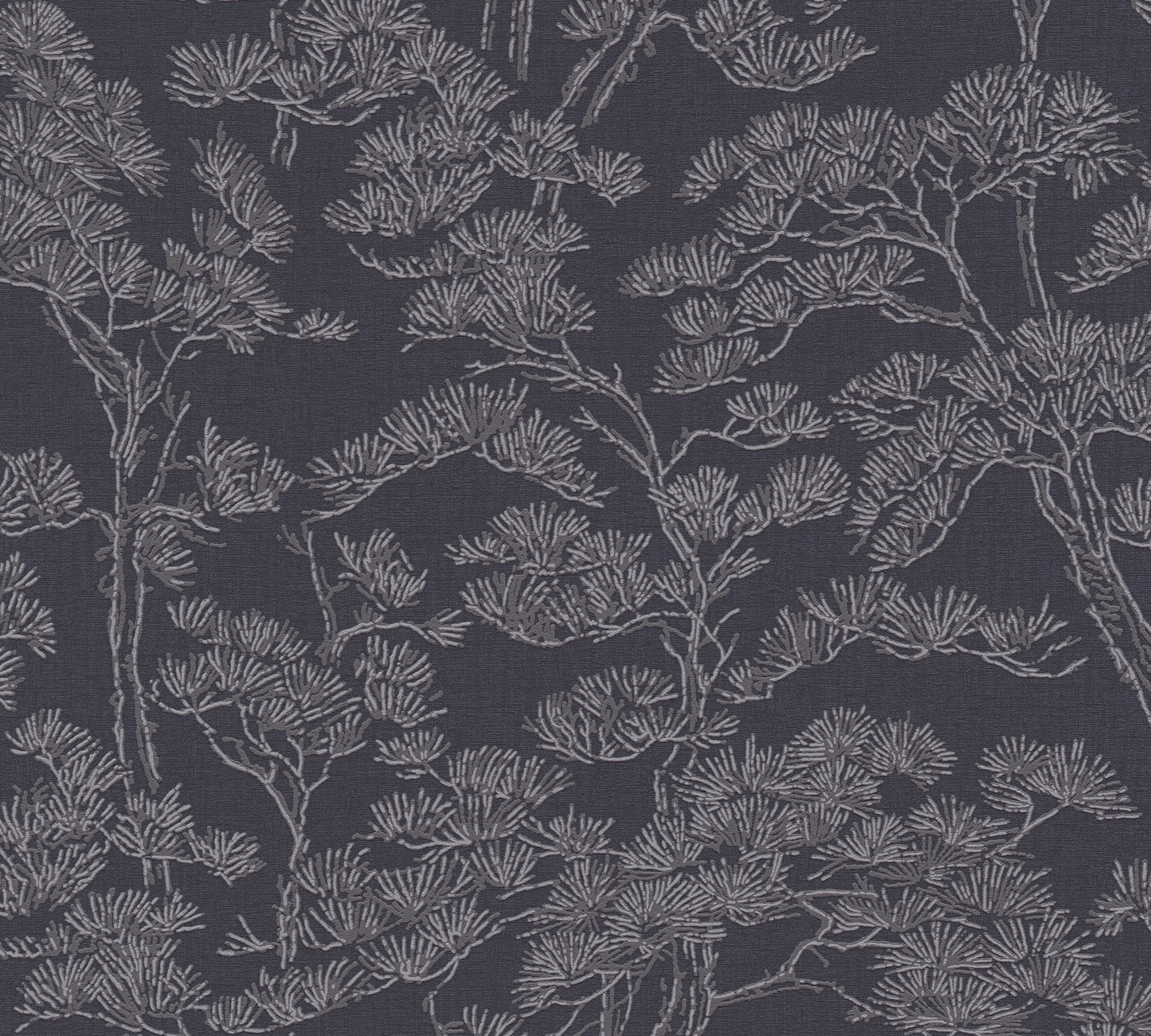 Livingwalls Vibes & Styles Lin - Zen Branches Bäume Blau - 10,05 m x 0,53 m