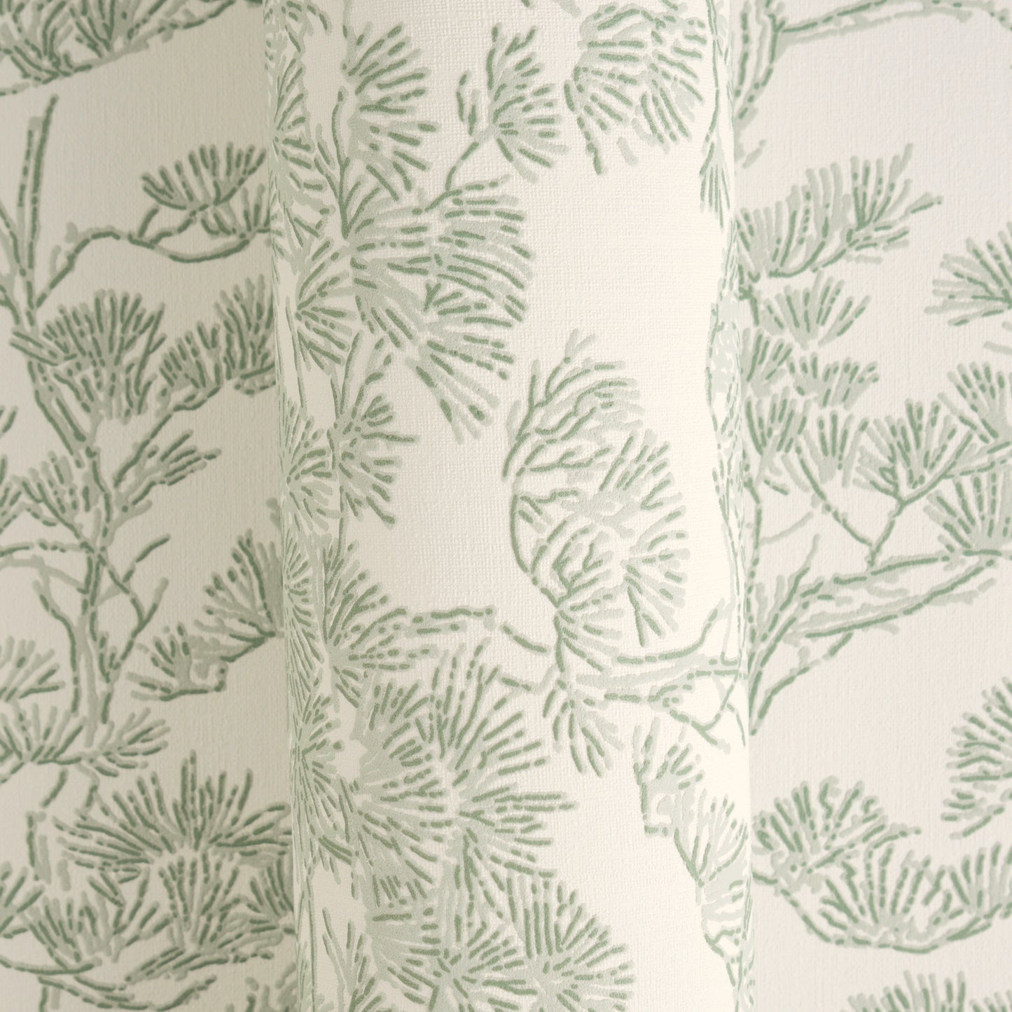 Livingwalls Vibes & Styles Lin - Zen Branches Bäume Grün - 10,05 m x 0,53 m