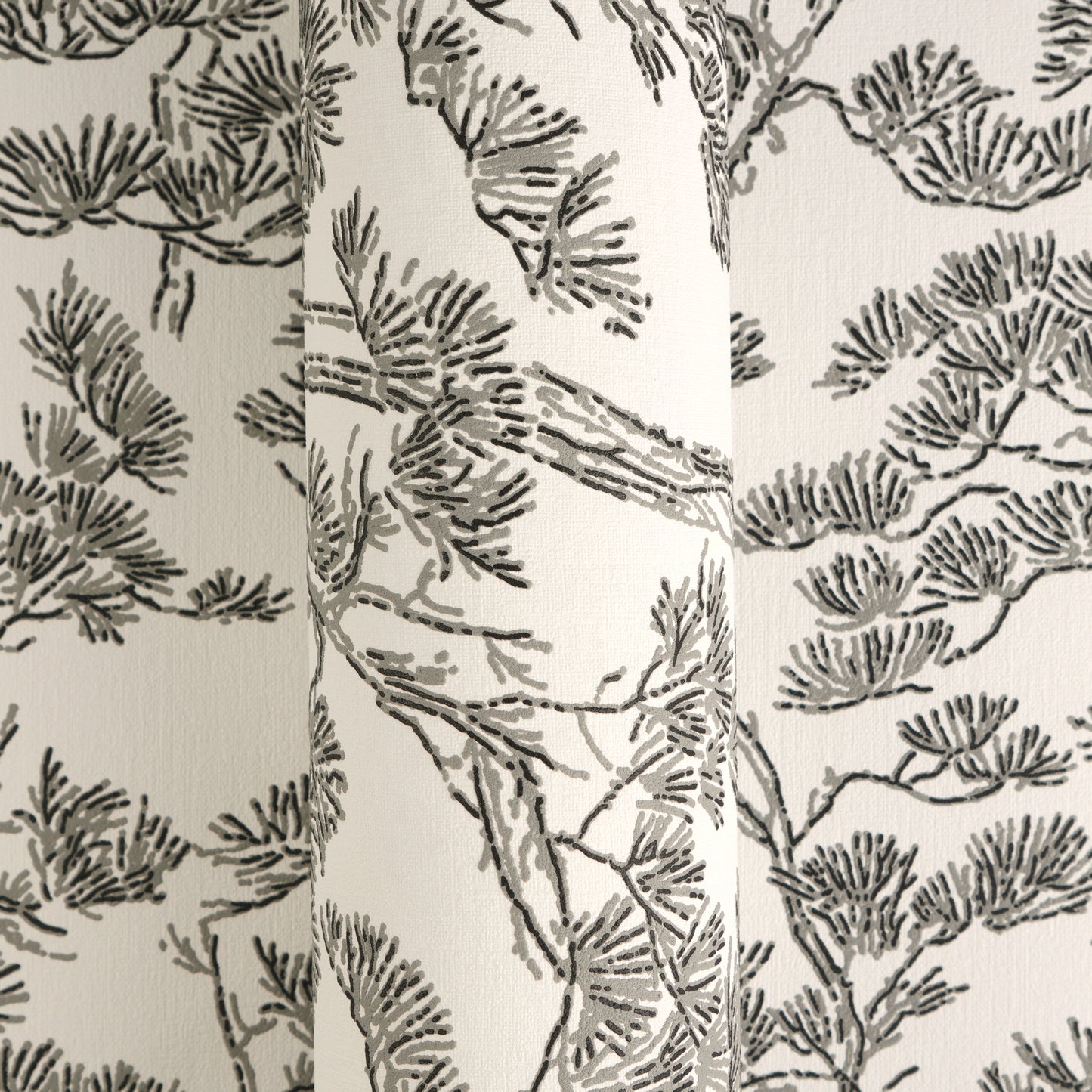 Livingwalls Vibes & Styles Lin - Zen Branches Bäume Weiß - 10,05 m x 0,53 m