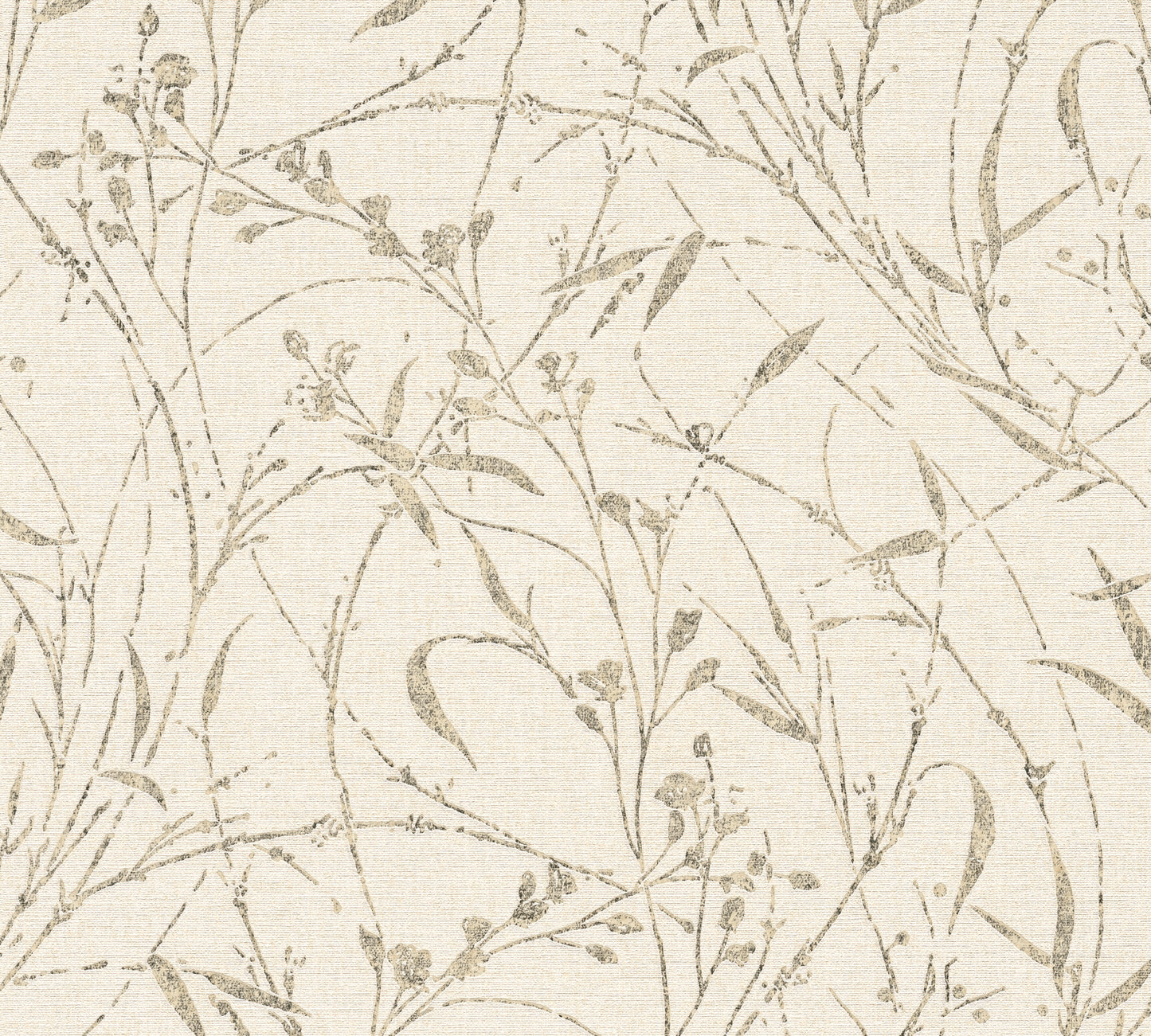 Livingwalls Vibes & Styles Fee - Wild Free Wildblumen Creme Beige - 10,05 m x 0,53 m