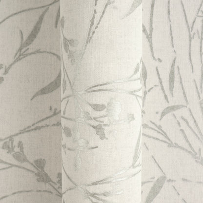 Livingwalls Vibes & Styles Fee - Wild Free Wildblumen Creme Grün - 10,05 m x 0,53 m