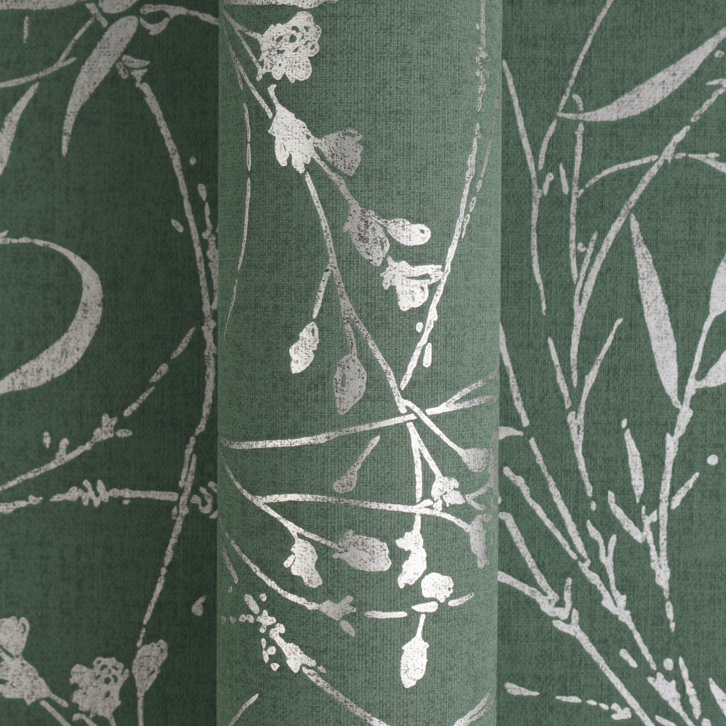 Livingwalls Vibes & Styles Fee - Wild Free Wildblumen Grün - 10,05 m x 0,53 m