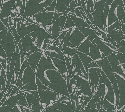 Livingwalls Vibes & Styles Fee - Wild Free Wildblumen Grün - 10,05 m x 0,53 m