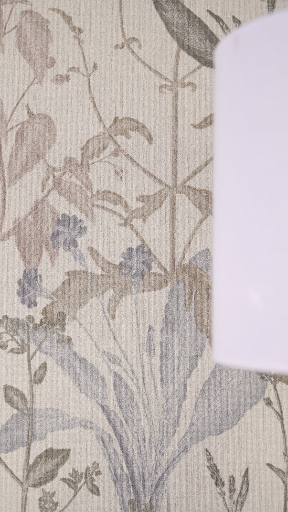 Livingwalls Vibes & Styles Elodie - Maison Botanique Blätter Creme - 10,05 m x 0,53 m