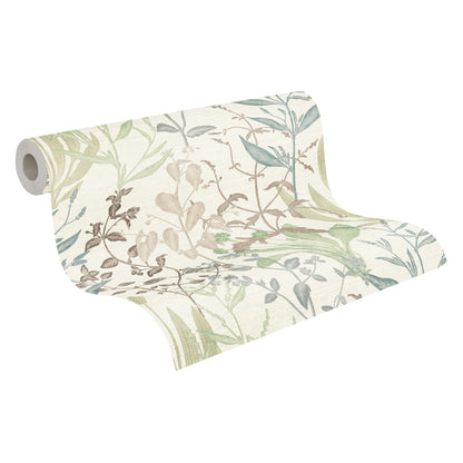 Livingwalls Vibes & Styles Elodie - Maison Botanique Blätter Braun - 10,05 m x 0,53 m