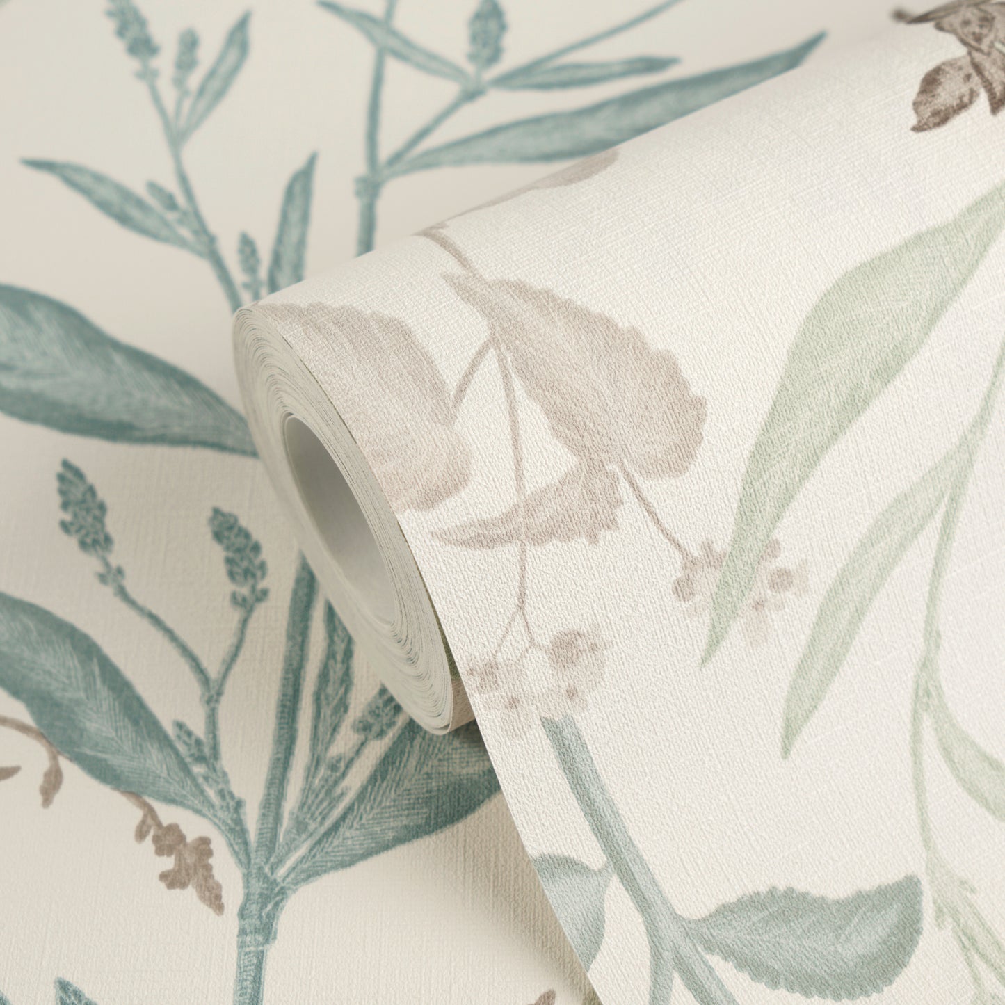 Livingwalls Vibes & Styles Elodie - Maison Botanique Blätter Braun - 10,05 m x 0,53 m