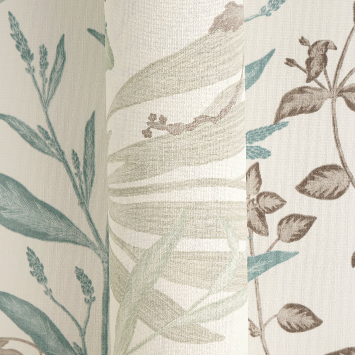 Livingwalls Vibes & Styles Elodie - Maison Botanique Blätter Braun - 10,05 m x 0,53 m