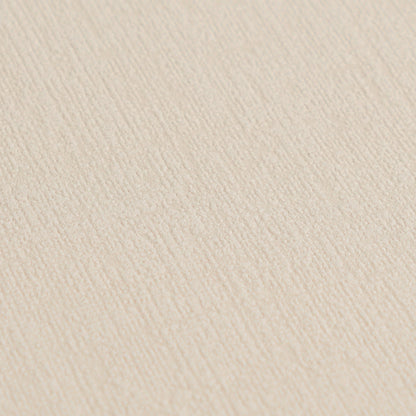 Livingwalls Vibes & Styles Vliestapete Strukturtapete Hellbeige - 10,05 m x 0,53 m