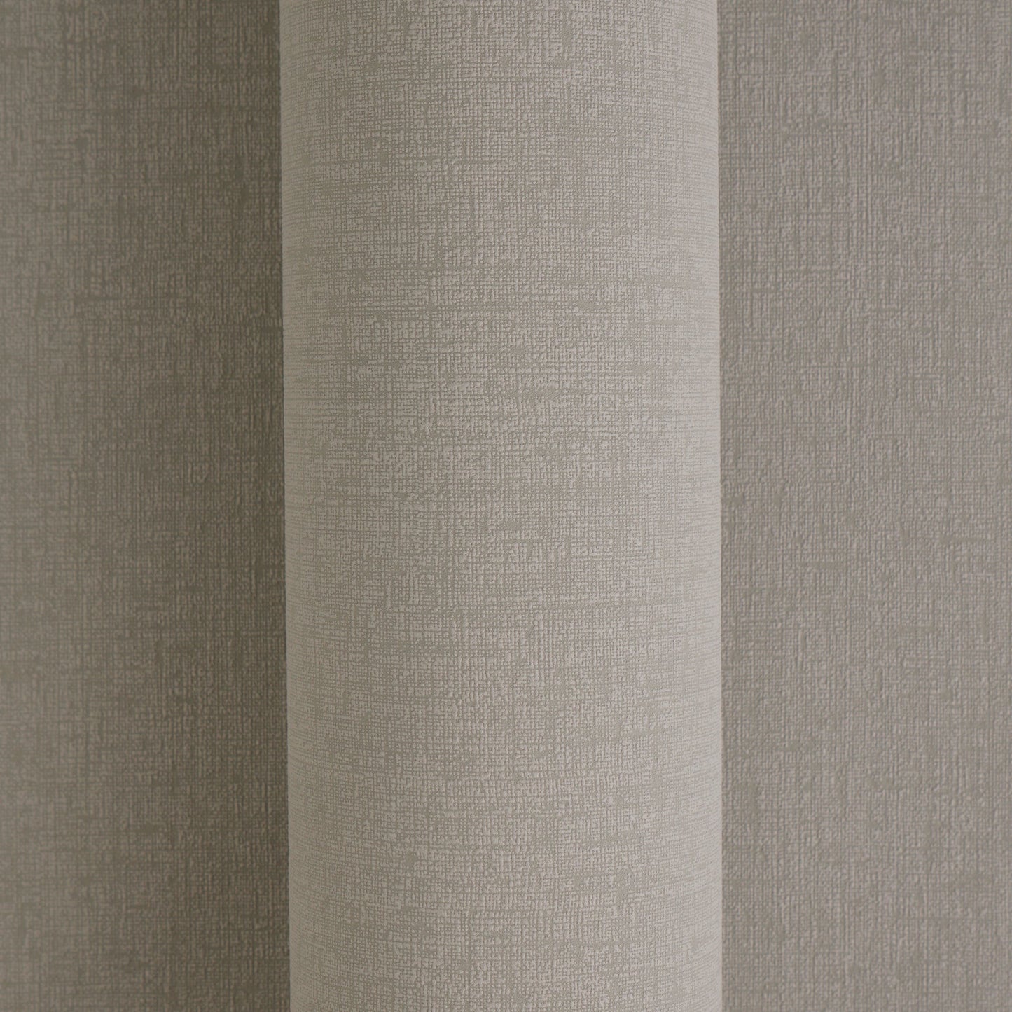 Mustertapete Leinenoptik Taupe - 10,05 m x 0,53 m