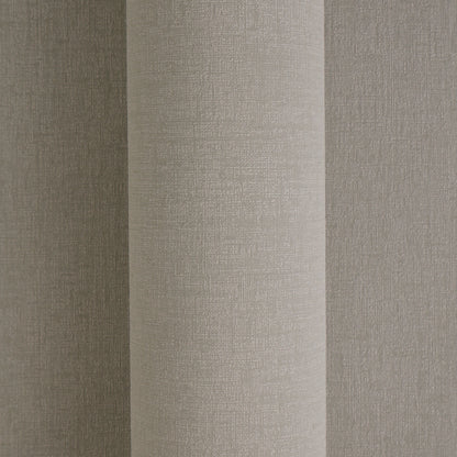 Mustertapete Leinenoptik Taupe - 10,05 m x 0,53 m