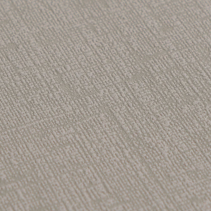 Mustertapete Leinenoptik Taupe - 10,05 m x 0,53 m
