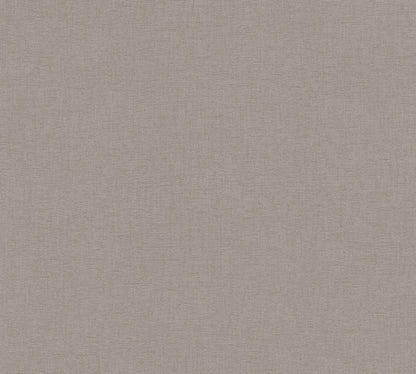 Mustertapete Leinenoptik Taupe - 10,05 m x 0,53 m