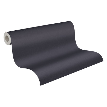 Livingwalls Vibes & Styles  Strukturtapete Blau Dunkelblau - 10,05 m x 0,53 m