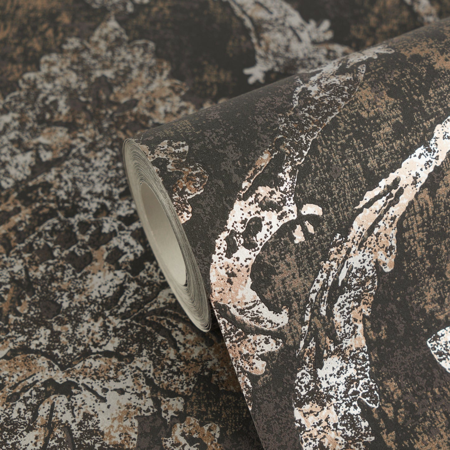 Livingwalls Vibes & Styles Davide - Maison Du Temps Ornament Schwarz - 10,05 m x 0,53 m