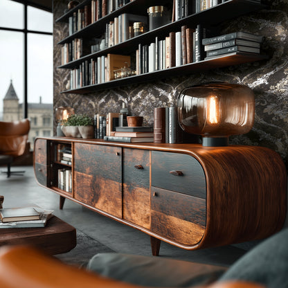Livingwalls Vibes & Styles Davide - Maison Du Temps Ornament Schwarz - 10,05 m x 0,53 m