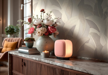 Livingwalls Vibes & Styles Isabelle - Golden Canopy Palmenblätter Creme - 10,05 m x 0,53 m