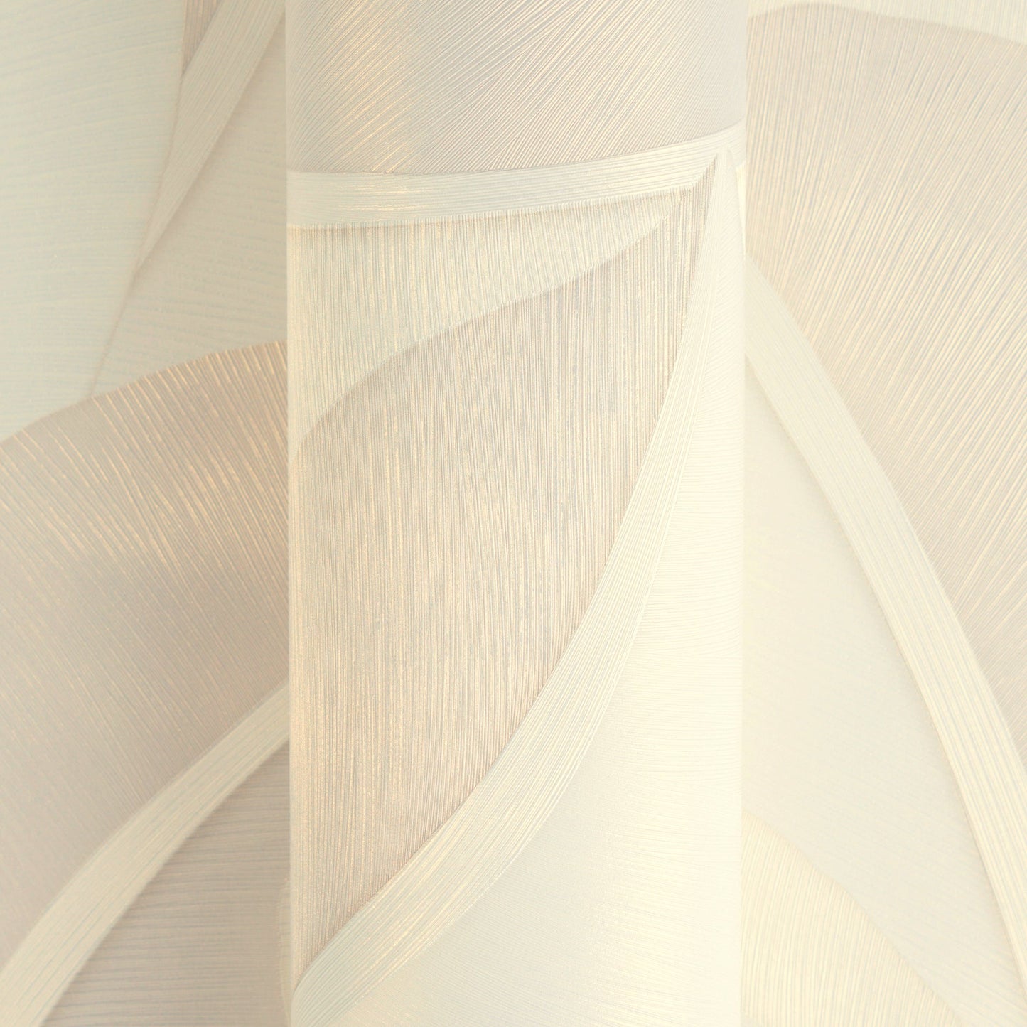 Mustertapete Bananenblätter Sand-Beige - 10,05 m x 0,53 m