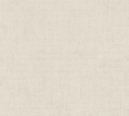 Mustertapete Leinenoptik Beige Zeitlos - 10,05 m x 0,53 m