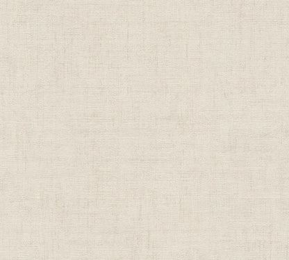 Mustertapete Leinenoptik Beige Zeitlos - 10,05 m x 0,53 m