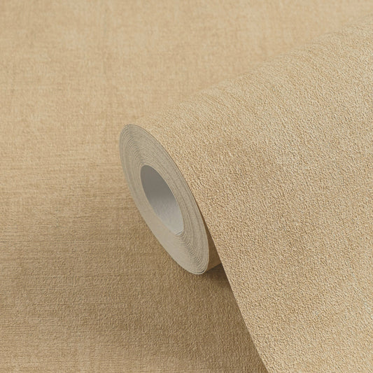 Strukturtapete Leinenoptik Beige Soft - 10,05 m x 0,53 m