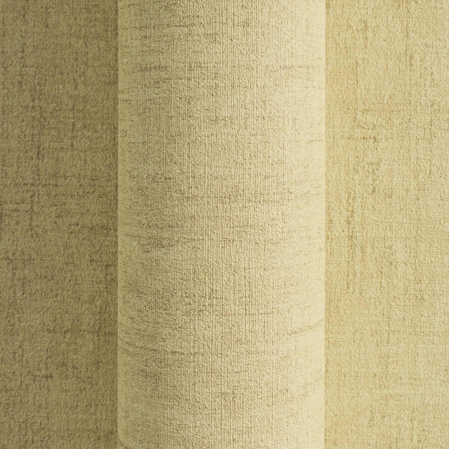 Mustertapete Leinenoptik Goldbeige Elegant - 10,05 m x 0,53 m