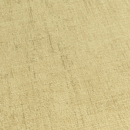 Mustertapete Leinenoptik Goldbeige Elegant - 10,05 m x 0,53 m