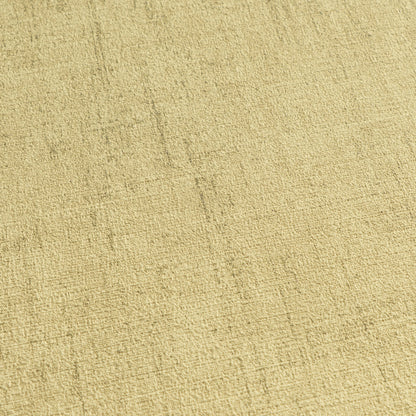 Mustertapete Leinenoptik Goldbeige Elegant - 10,05 m x 0,53 m