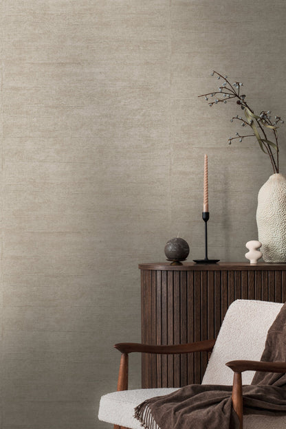 Mustertapete Betonoptik Taupe - 10,05 m x 0,53 m