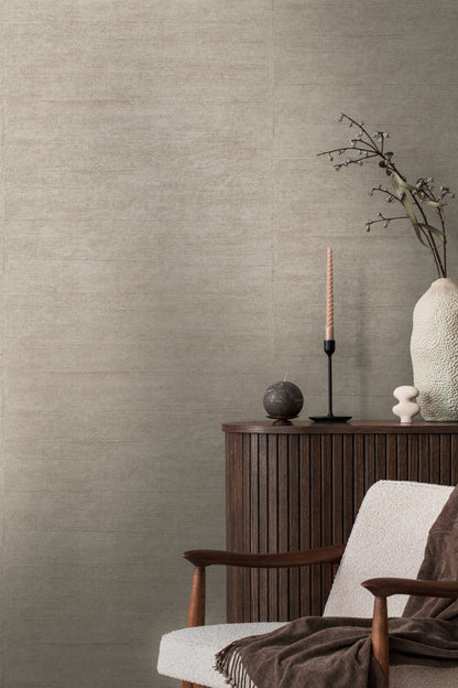 Mustertapete Betonoptik Taupe - 10,05 m x 0,53 m