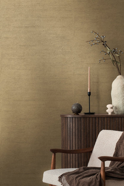 Mustertapete Betonoptik Goldbeige - 10,05 m x 0,53 m
