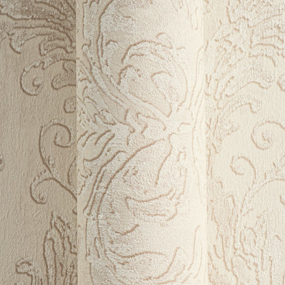 Mustertapete Barock-Ornament Champagner - 10,05 m x 0,53 m