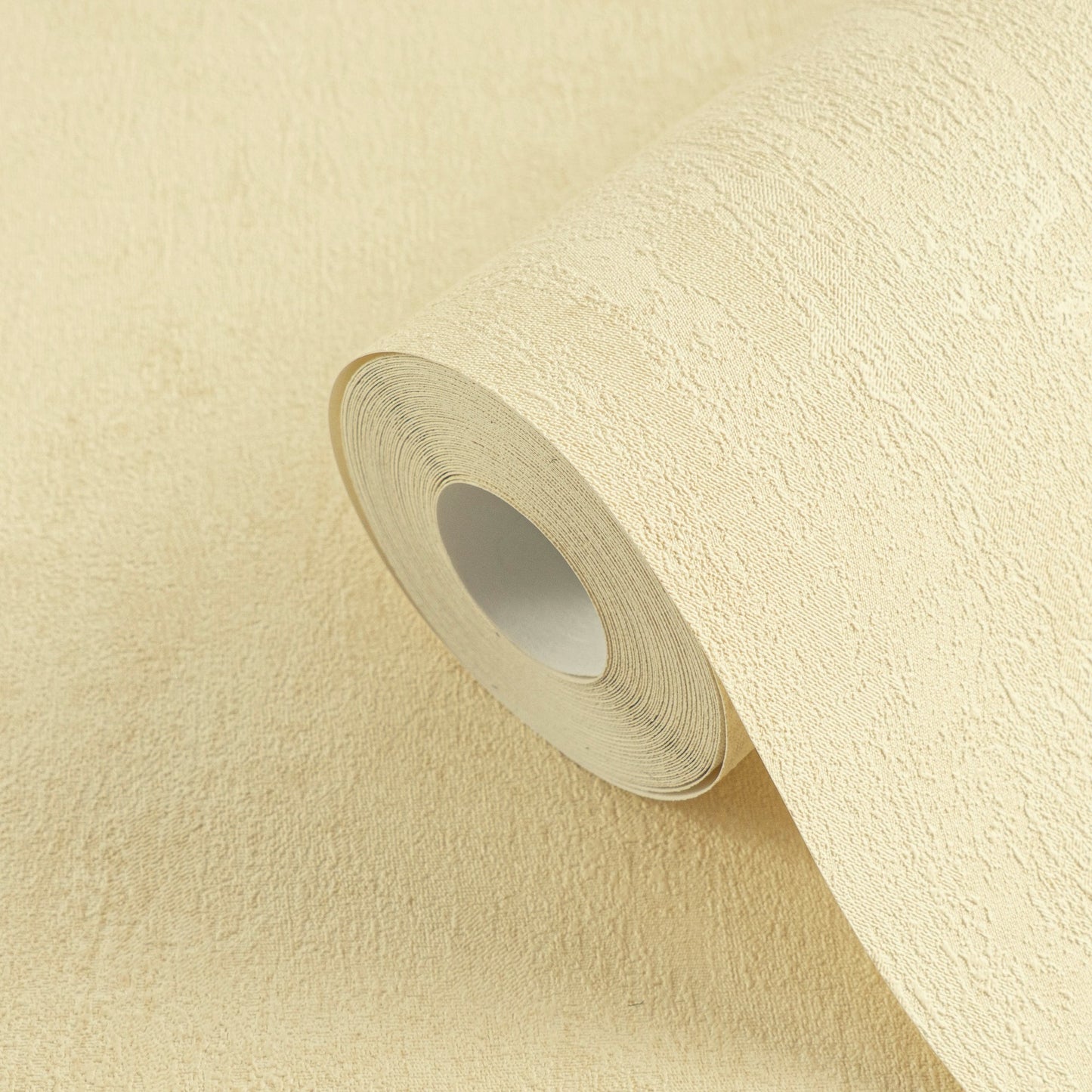 Mustertapete Verputz Beige - 10,05 m x 0,53 m