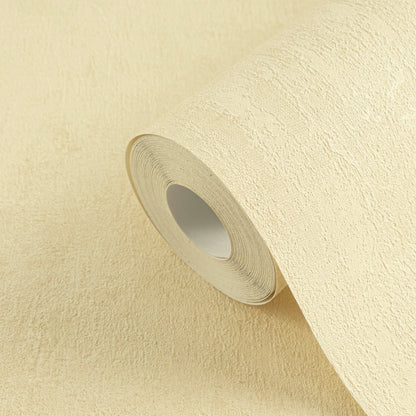 Mustertapete Verputz Beige - 10,05 m x 0,53 m