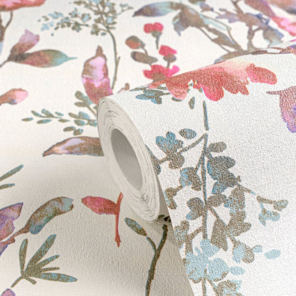 CosmoLiving Petal Poetry-Unfold Weiß 10,05 m x 0,53 m