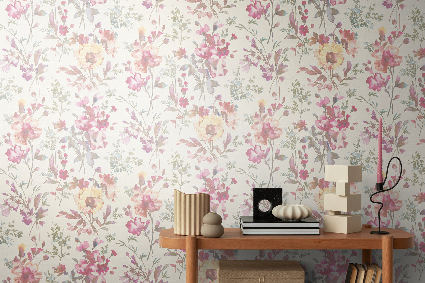 Livingwalls CosmoLiving Petal Poetry-Unfold Blüten Weiß - 10,05 m x 0,53 m