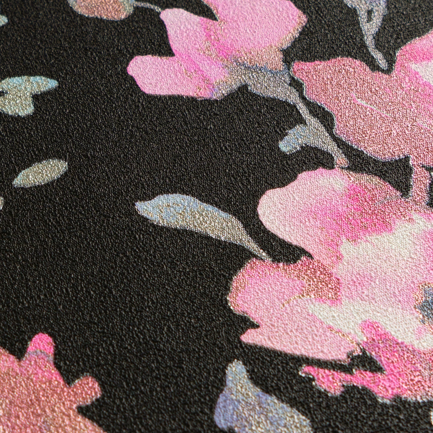 Livingwalls CosmoLiving Petal Poetry-Unfold Blüten Schwarz - 10,05 m x 0,53 m
