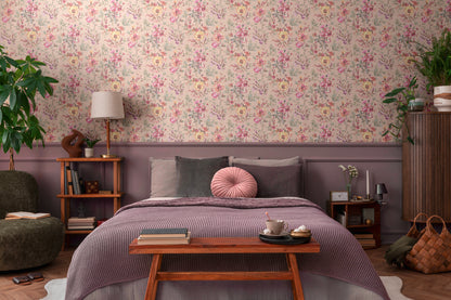 Livingwalls CosmoLiving Petal Poetry-Unfold Blüten Rosa - 10,05 m x 0,53 m