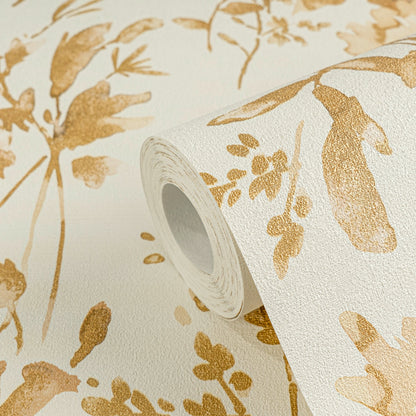 CosmoLiving Petal Poetry-Unfold Gold 10,05 m x 0,53 m