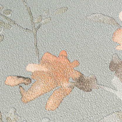 CosmoLiving Petal Poetry-Unfold Blau 10,05 m x 0,53 m