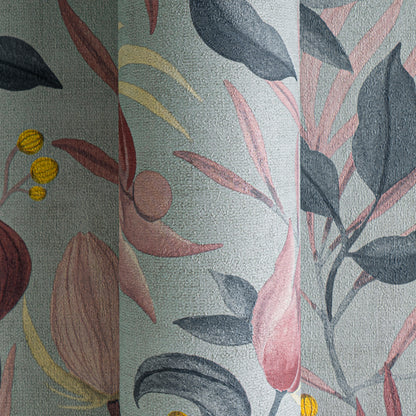 Livingwalls CosmoLiving Still Bloom-Poetry Blüten Blau Rosa - 10,05 m x 0,53 m